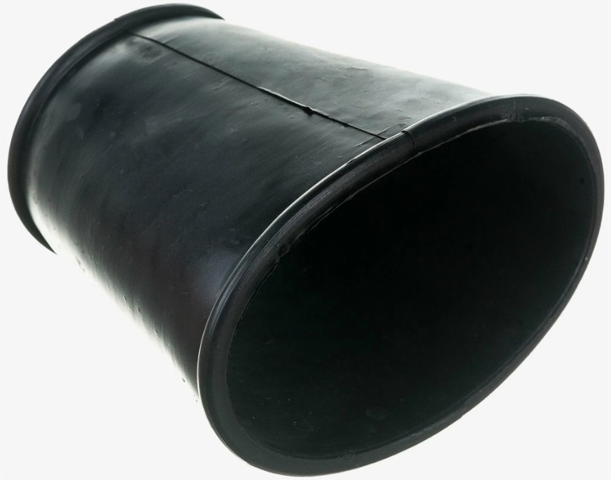Манжета конусная D60х80 чёрная