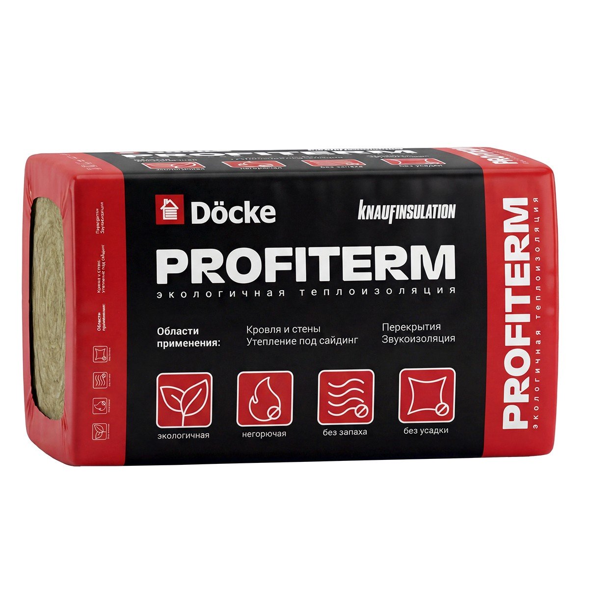 Утеплитель ПРОФИТЕРМ TS 038 Aquastatik 8x100x600x1300, 6,24м2