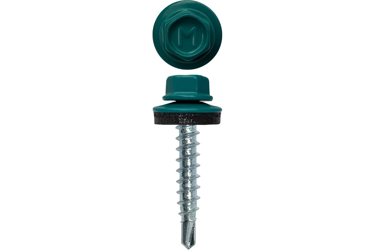Кровельный саморез Daxmer 4,8х29 RAL 5021 250 шт