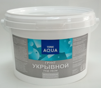 ТОН Аква грунт укрывной ПОД ОБОИ 3 кг