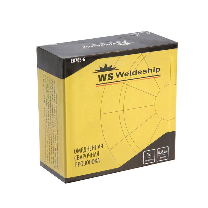 Проволока сварочная 1,0мм 5кг WS WELDESHIP