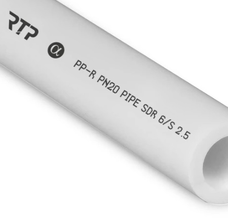Труба полипропиленовая 40х6,7 PN20 2м РТП