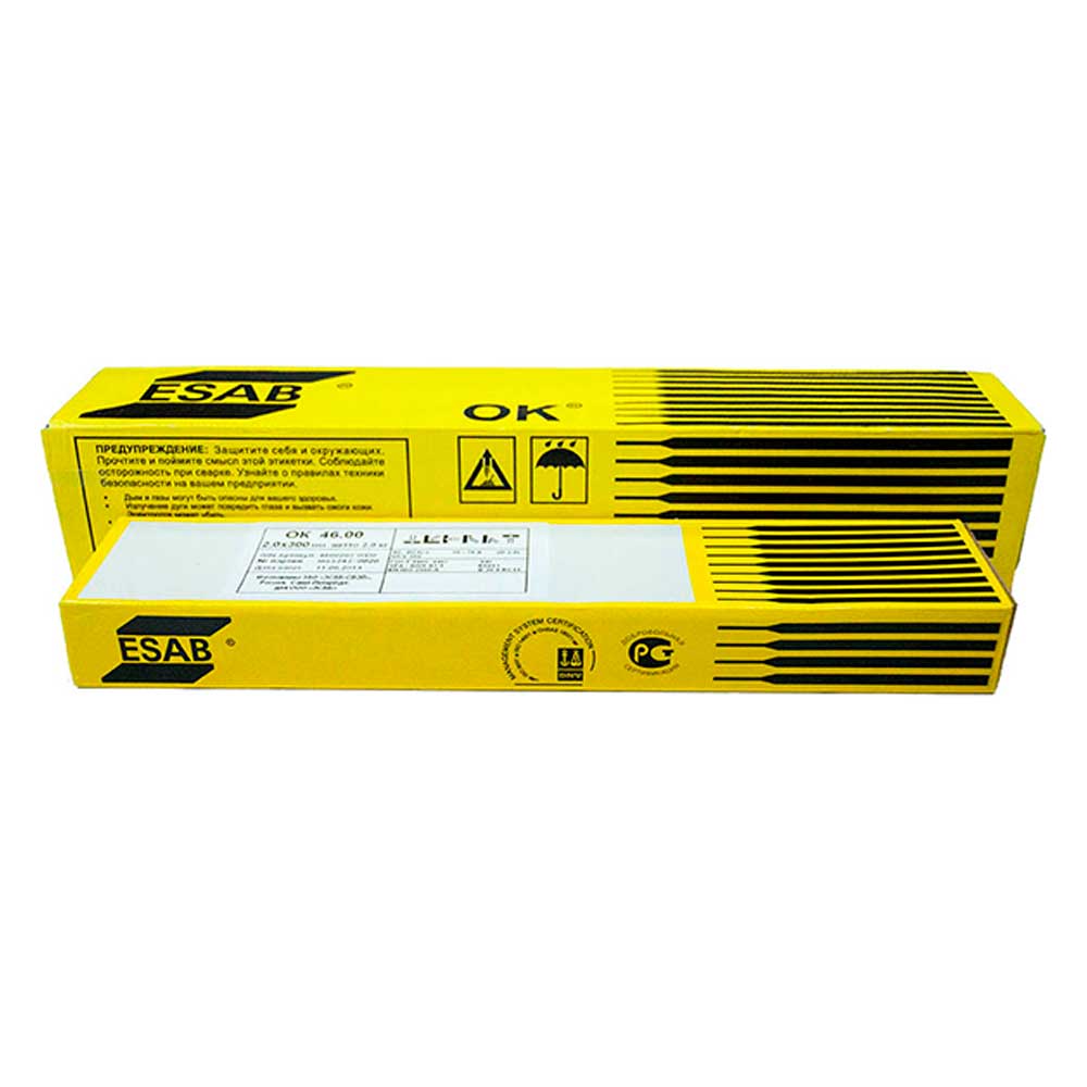 Электроды ESAB OK 46.00 d 2,5х350 мм (1кг)