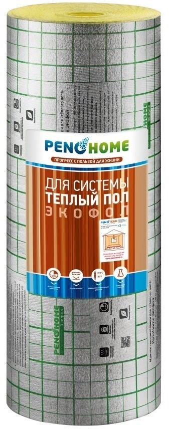 Подложка фольгированная Экофол 3мм