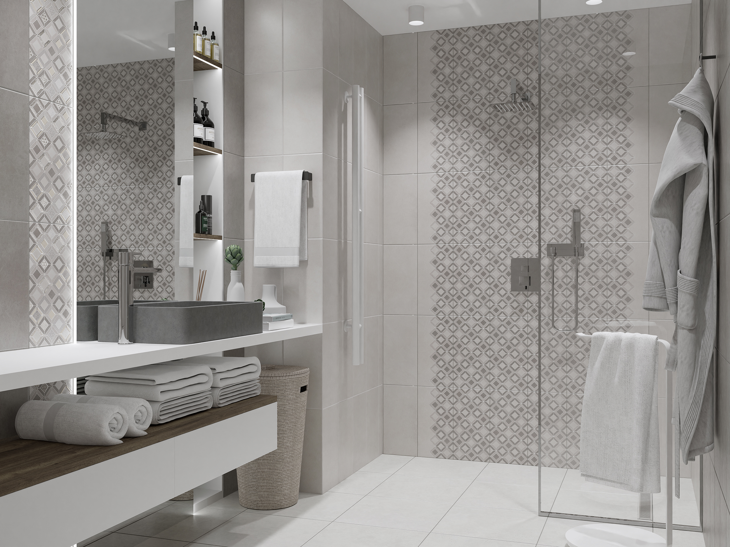 Плитка керамическая 20.1х40.5 STARCK LIGHT