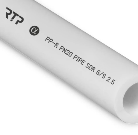 Труба полипропиленовая 20х3,4 PN20 2м РТП	