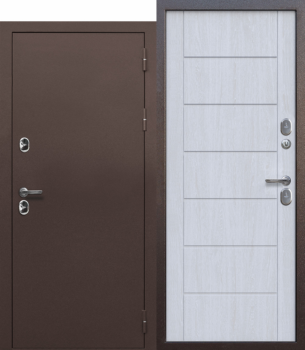 Дверь металлическая ISOTERMA Астана милки 860R