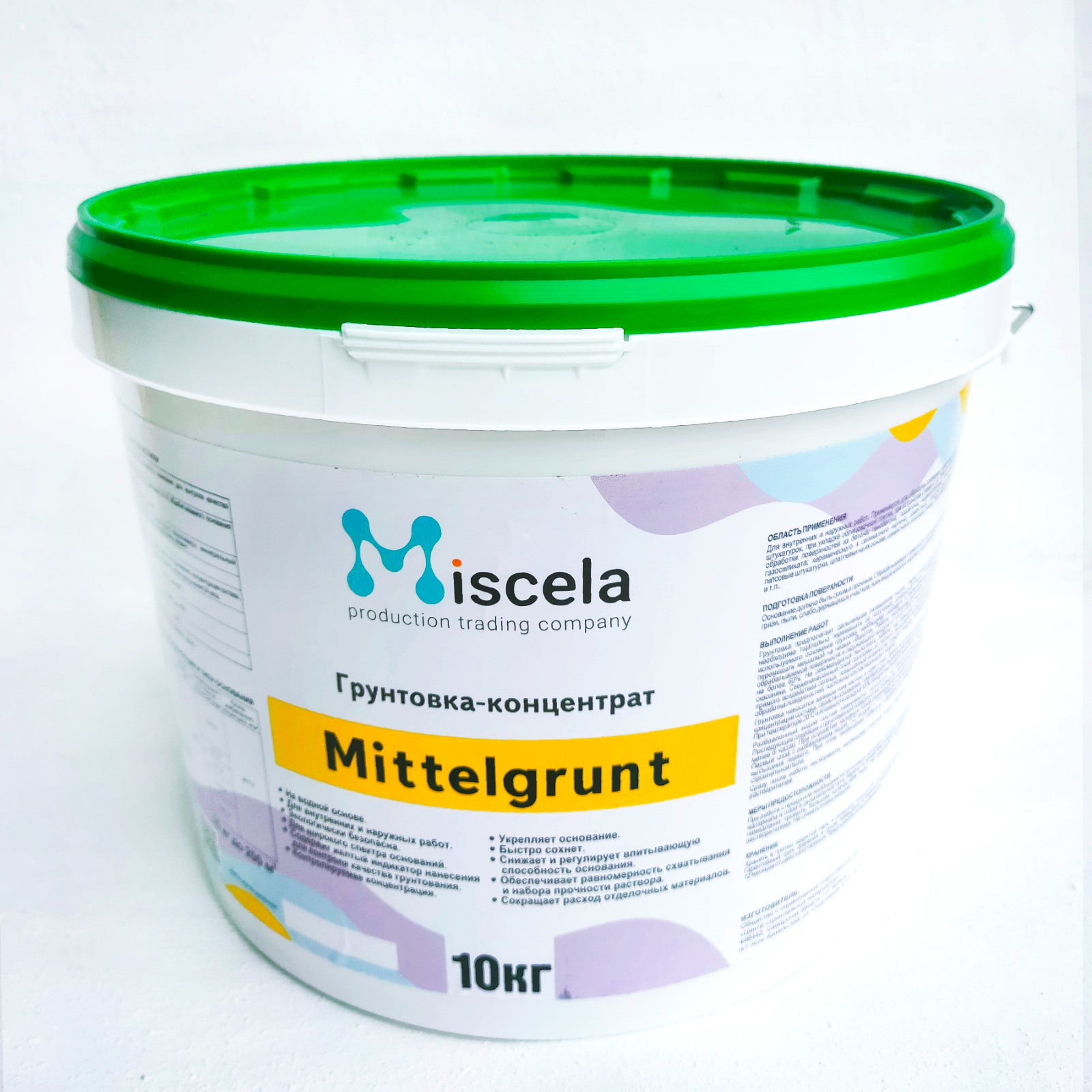 Грунт концентрат Mittelgrunt MISCELA  10кг