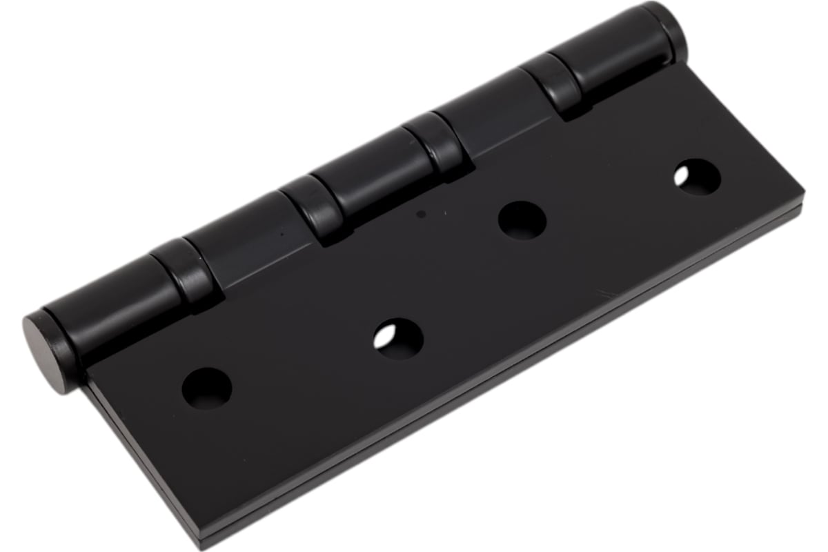 Петля врезная Apecs 100*70-B4-Steel-BLM черный матовый
