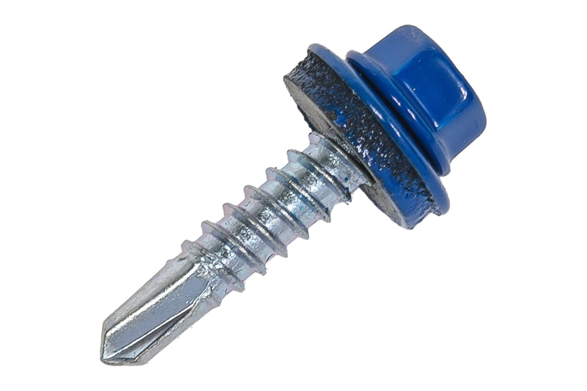 Кровельный саморез 5,5х25 RAL 5005 (250 шт) Daxmer