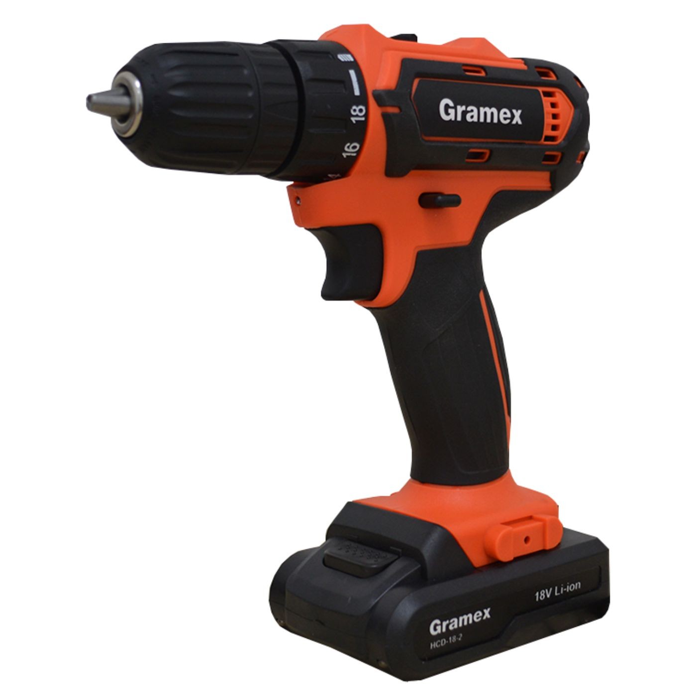 Дрель-шуруповерт аккумуляторная Gramex HCD-18-2