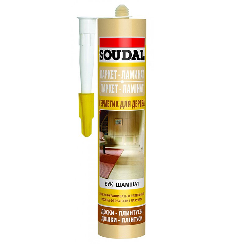 Герметик SOUDAL паркетный венге 280мл