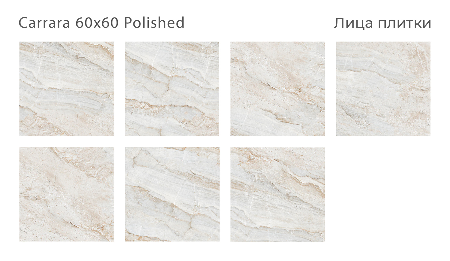 Керамогранит Oasis CARRARA 60x60 POLISHED