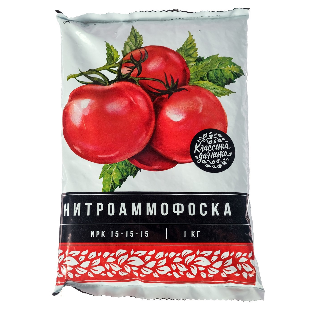 Удобрение Нитроаммофоска 15:15:15 (1кг)