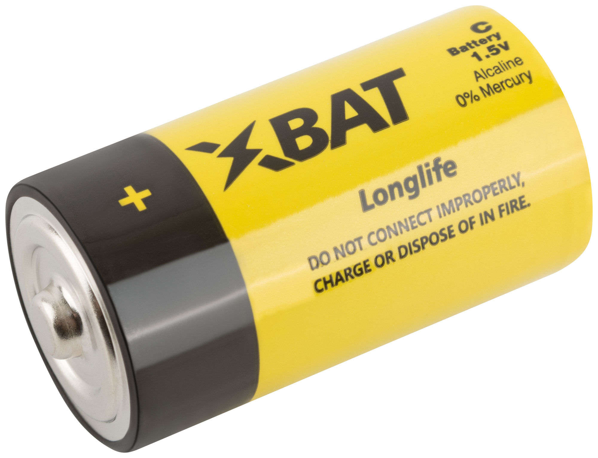 Батарейка щелочная 1.5В тип C Xbat