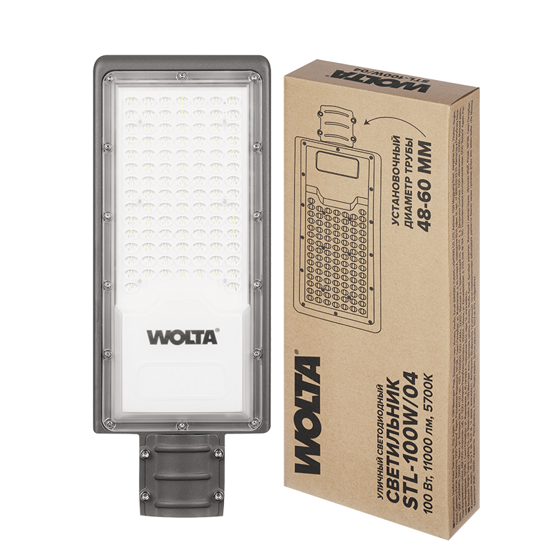 Уличный светильник WOLTA STL-100W/04 100Вт 5700К IP65