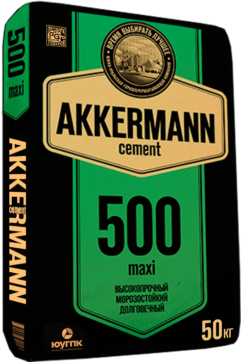 Цемент М 500 (50кг), Аккерман