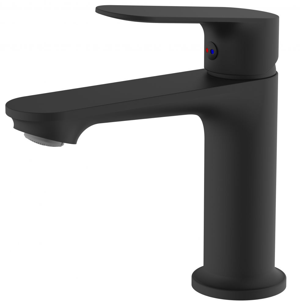 Смеситель для раковины Shore Black SHR26MB VODA