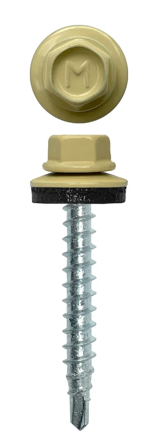 Кровельный саморез Daxmer 4,8х35 RAL 1014 (250 шт)