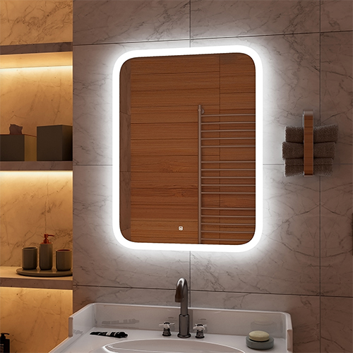 Зеркало Континент Glamour Led 60х80см с бесконтактным сенсором