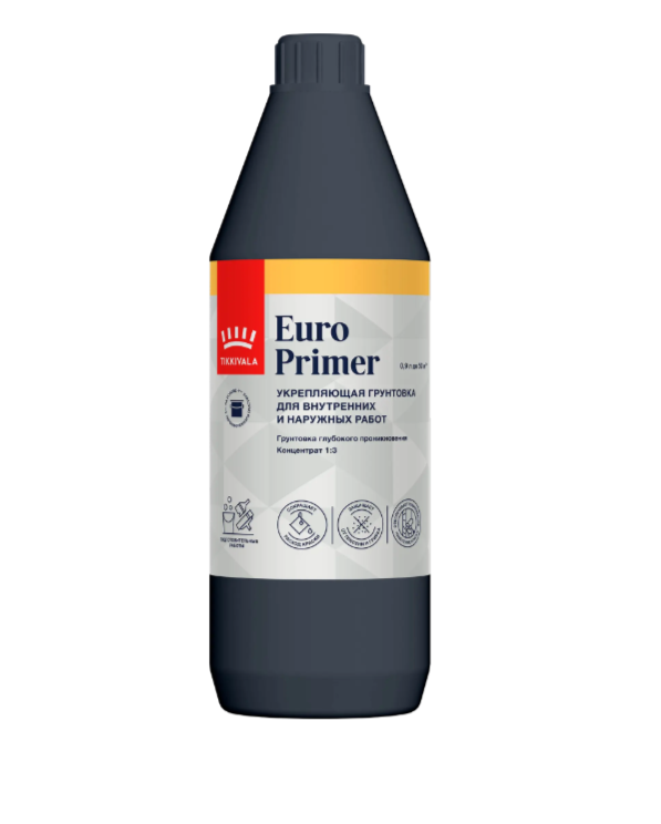 Грунтовка ТИККУРИЛА EURO PRIMER 0,9 л