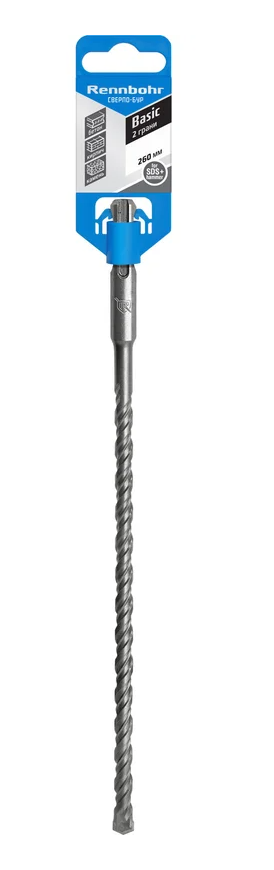 Бур по бетону SDS+ 12х260 Rennbohr Basic