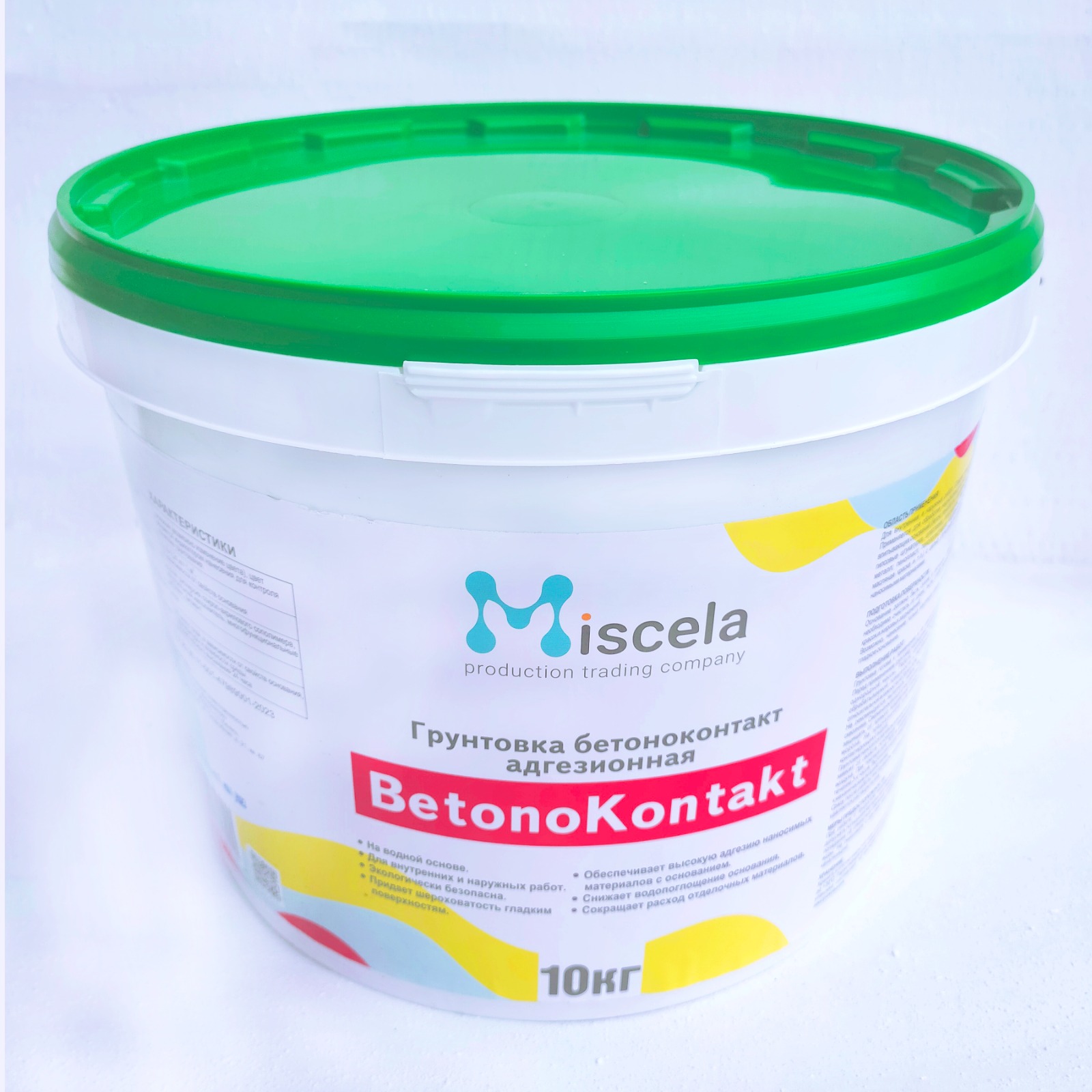Грунт BetonoKontakt MISCELA 10кг (на вывод)