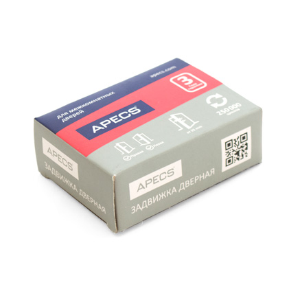 Задвижка Apecs L-0126-AN бронза