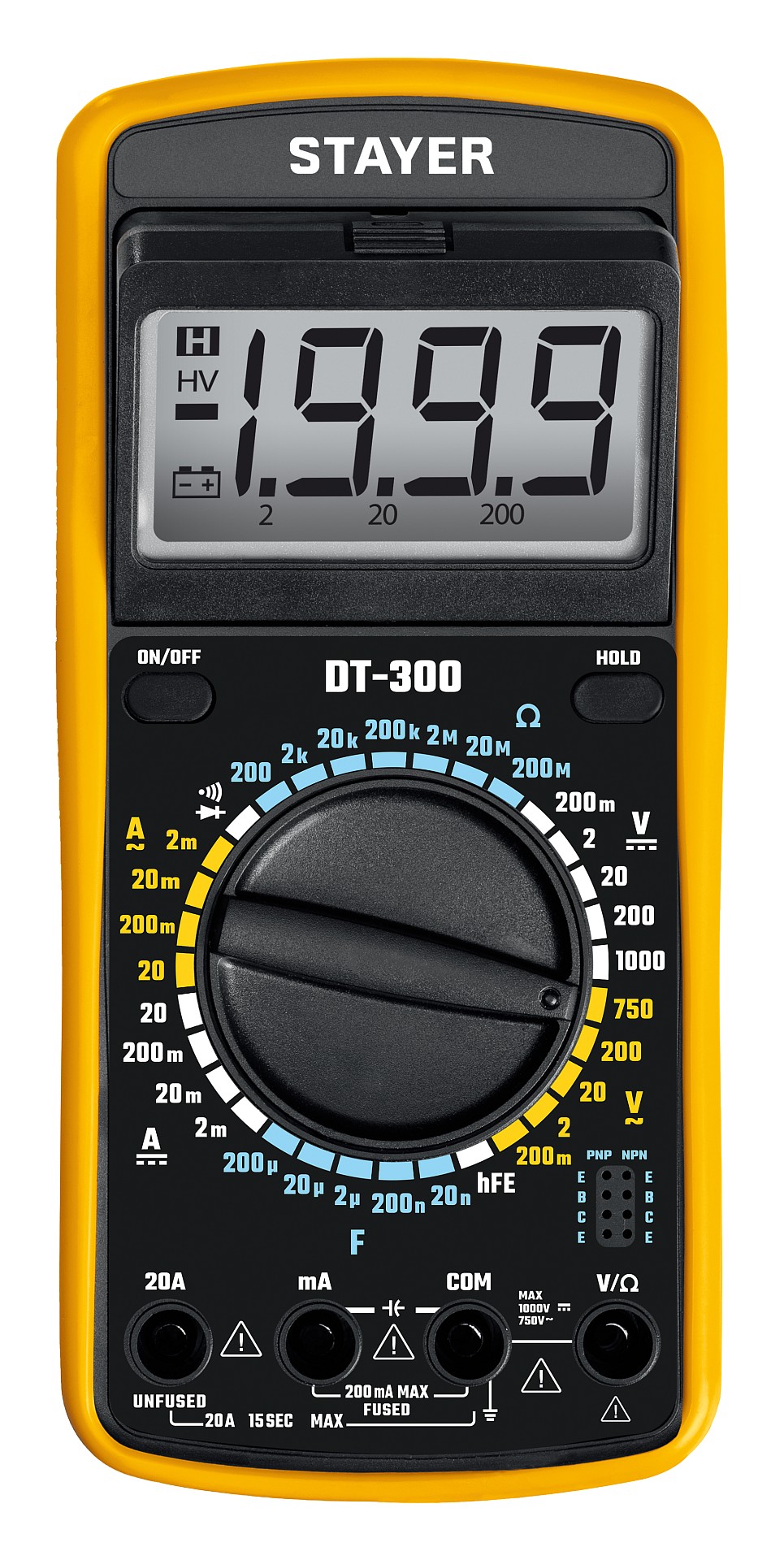 Мультиметр цифровой STAYER DT-300 