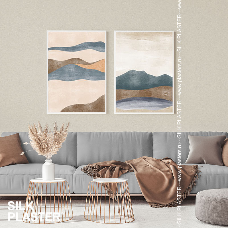 Жидкие обои Silk Plaster Оптима 059