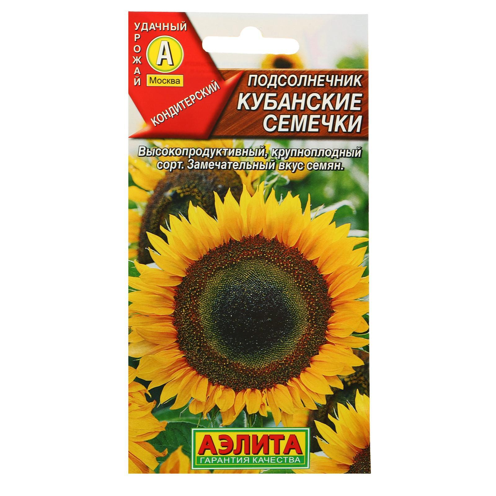 Семена Подсолнечник "Кубанские семечки", 5 г 