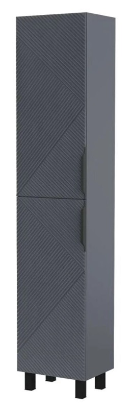 Пенал напольный Geometry 40 графит