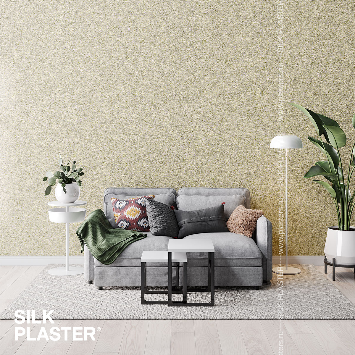 Жидкие обои Silk Plaster Оптима 059