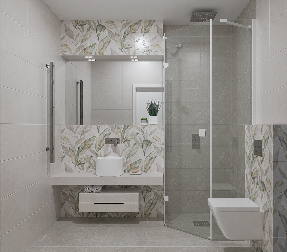 Керамогранит Ebri Gris R 60x60 см   