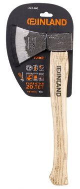 Топор 800 г, кованый, деревянное топорище, FINLAND