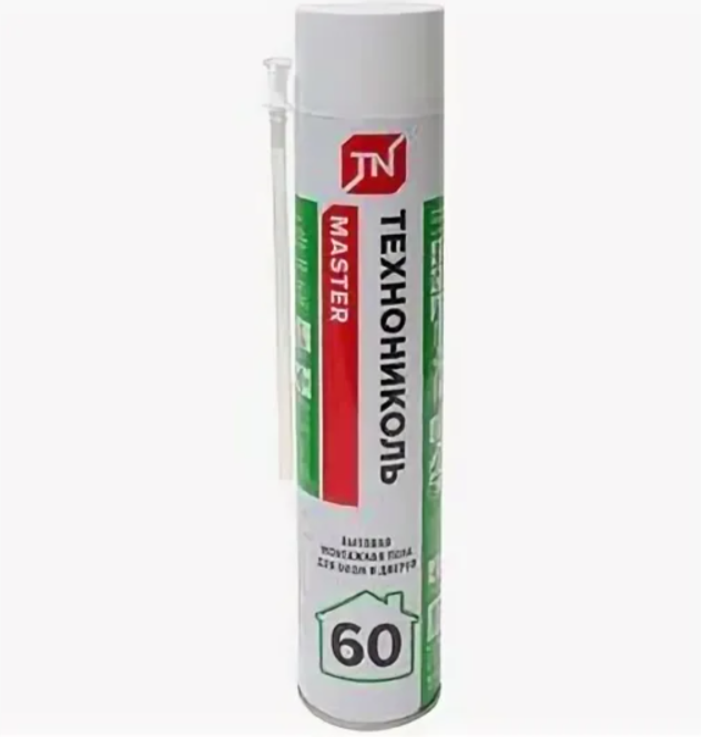 ТЕХНОНИКОЛЬ MASTER 60 Пена монтажная БЫТОВАЯ
